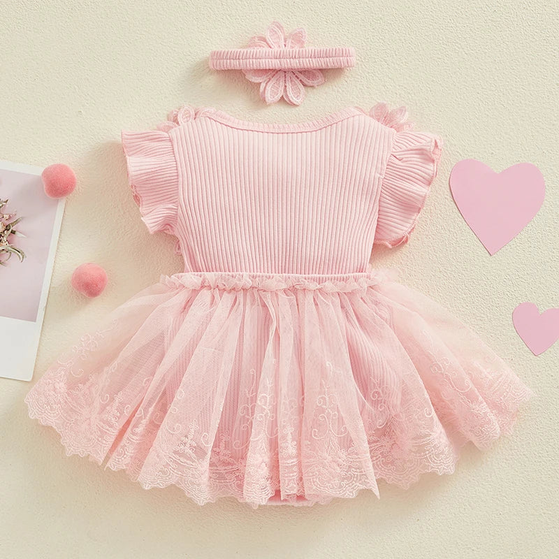 Baby Girl Lace Romper
