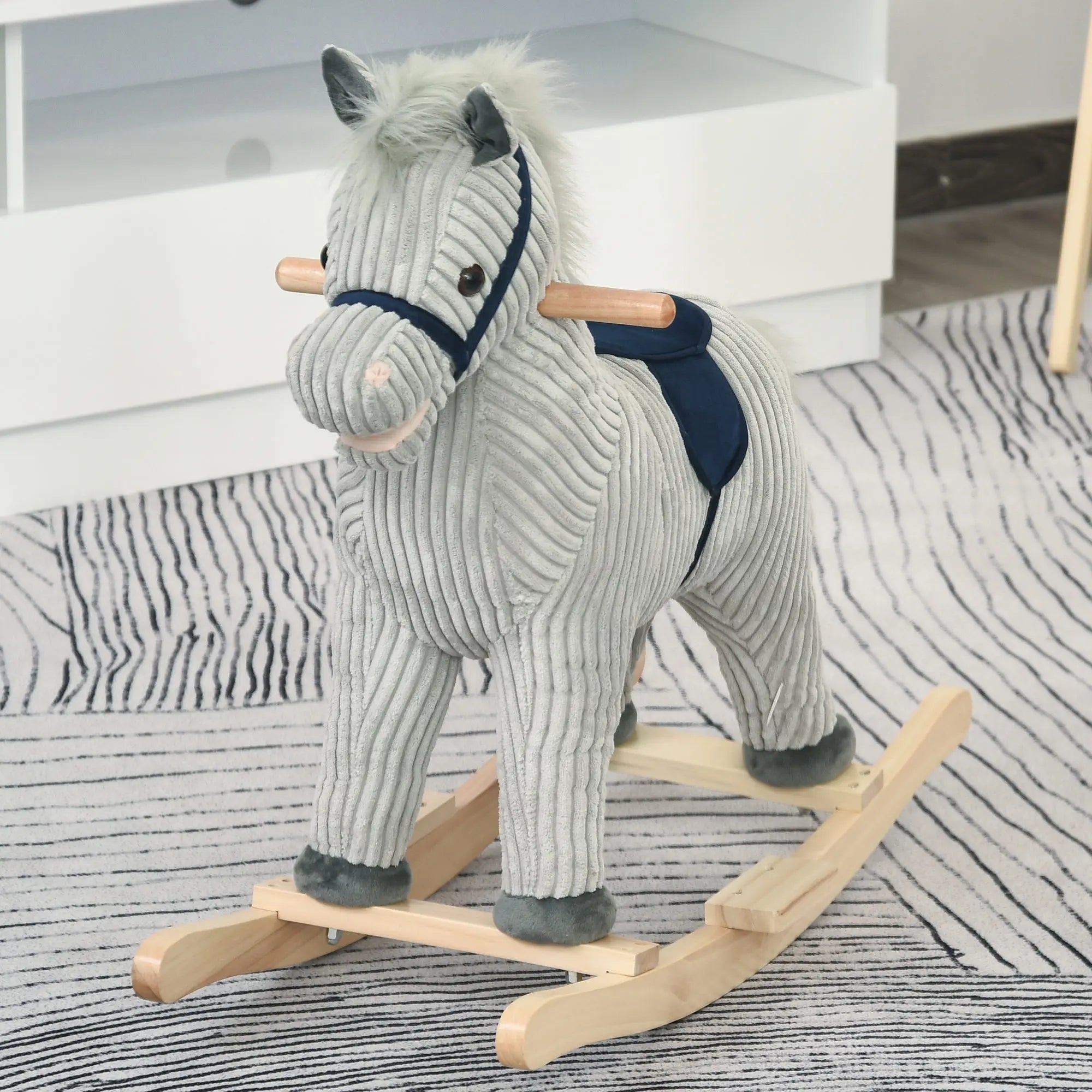 Sterling Soft-Cord Rocking Horse