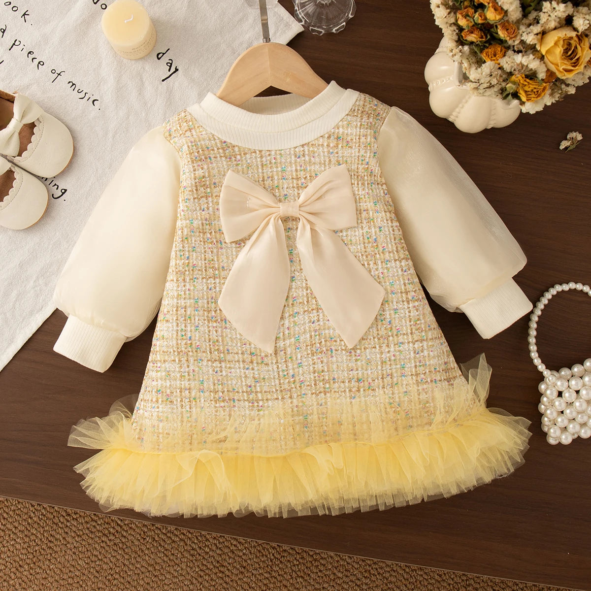Autumn Princess Bow Dress
