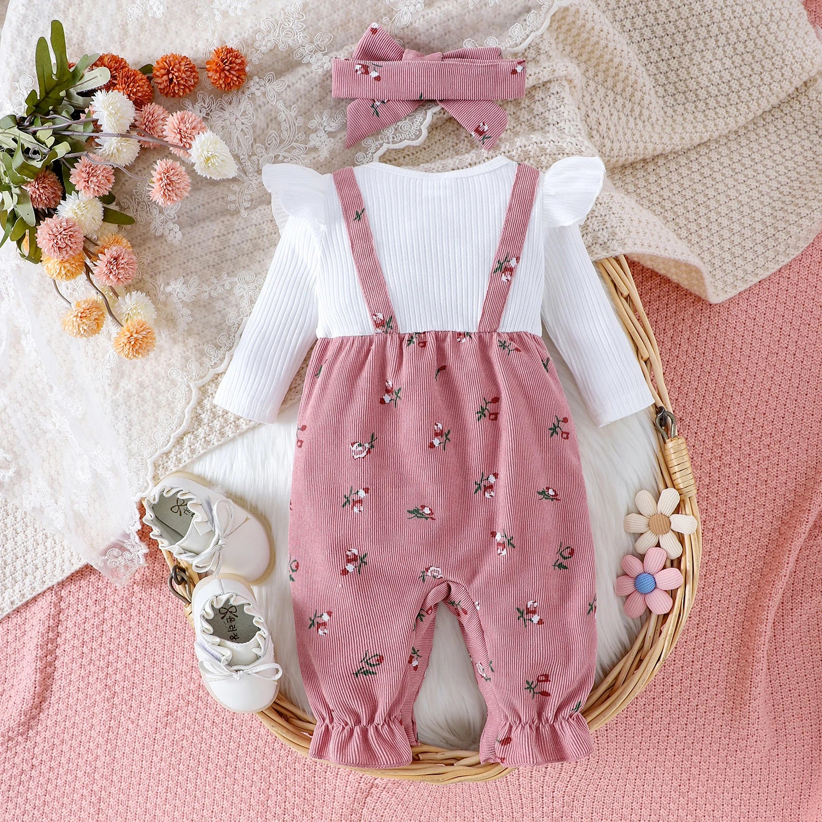 Bloom Kids Flowers Jumpsuit