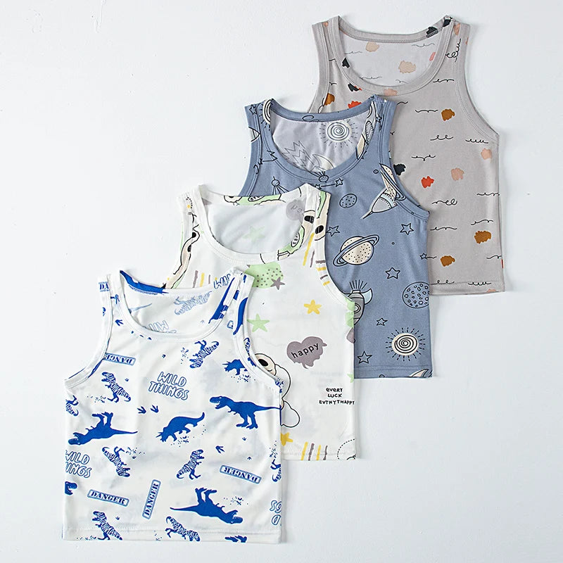 Essential Graphic Cotton Vests