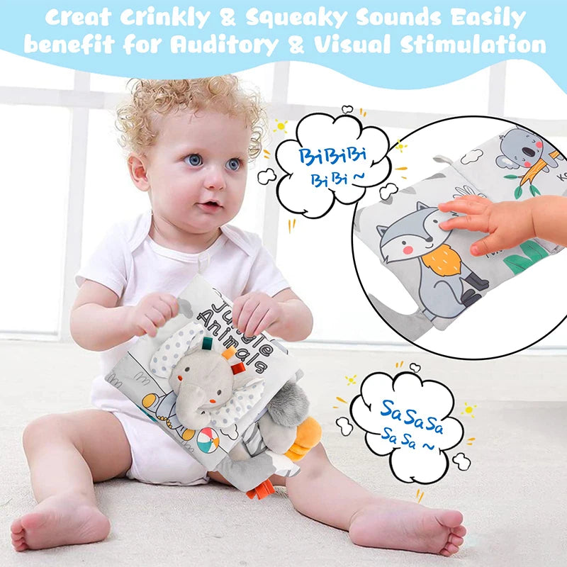 Animals Soft Sensory  Book