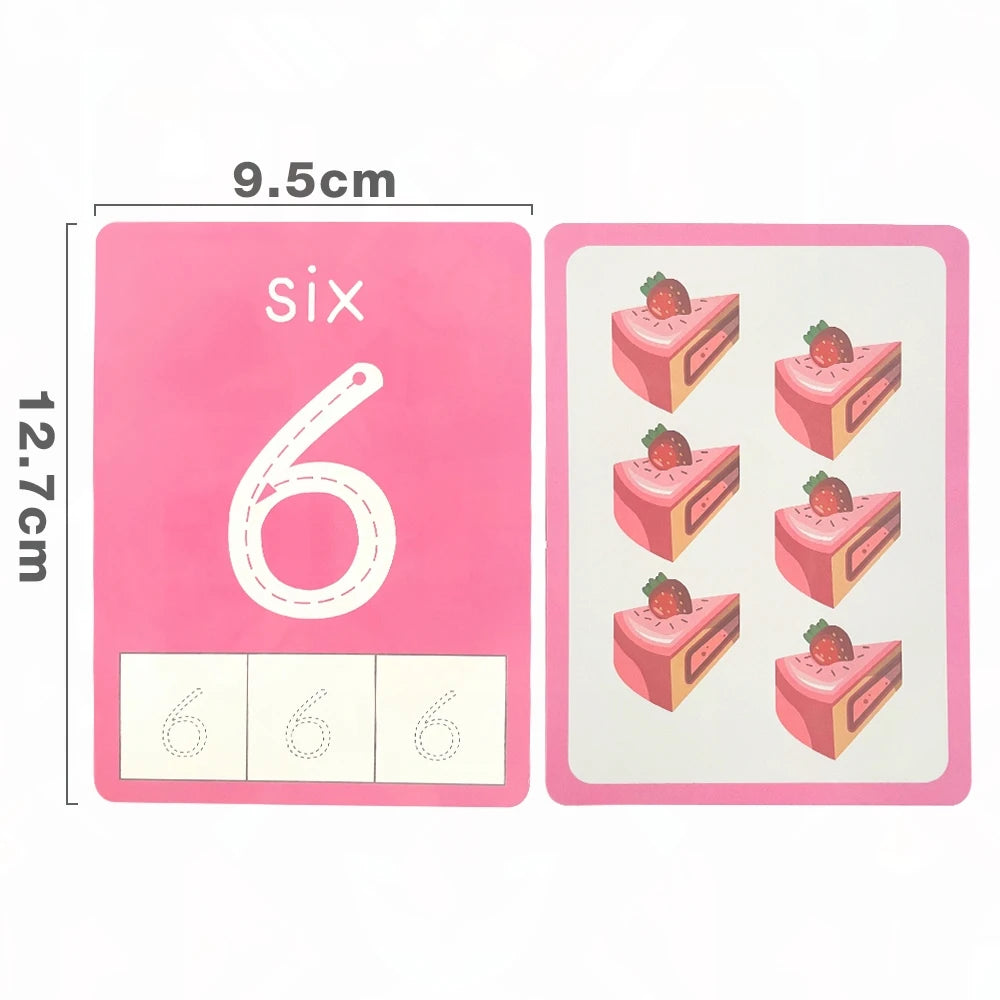 CountSmart™ Wipe-Clean Numbers Flash Cards