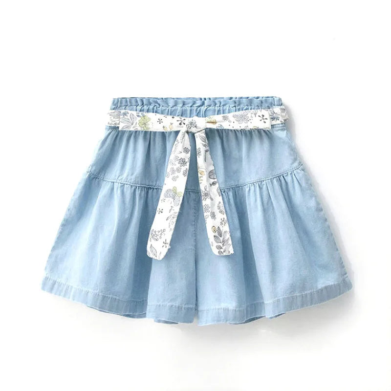 Linen-Blend Riviera Skirt