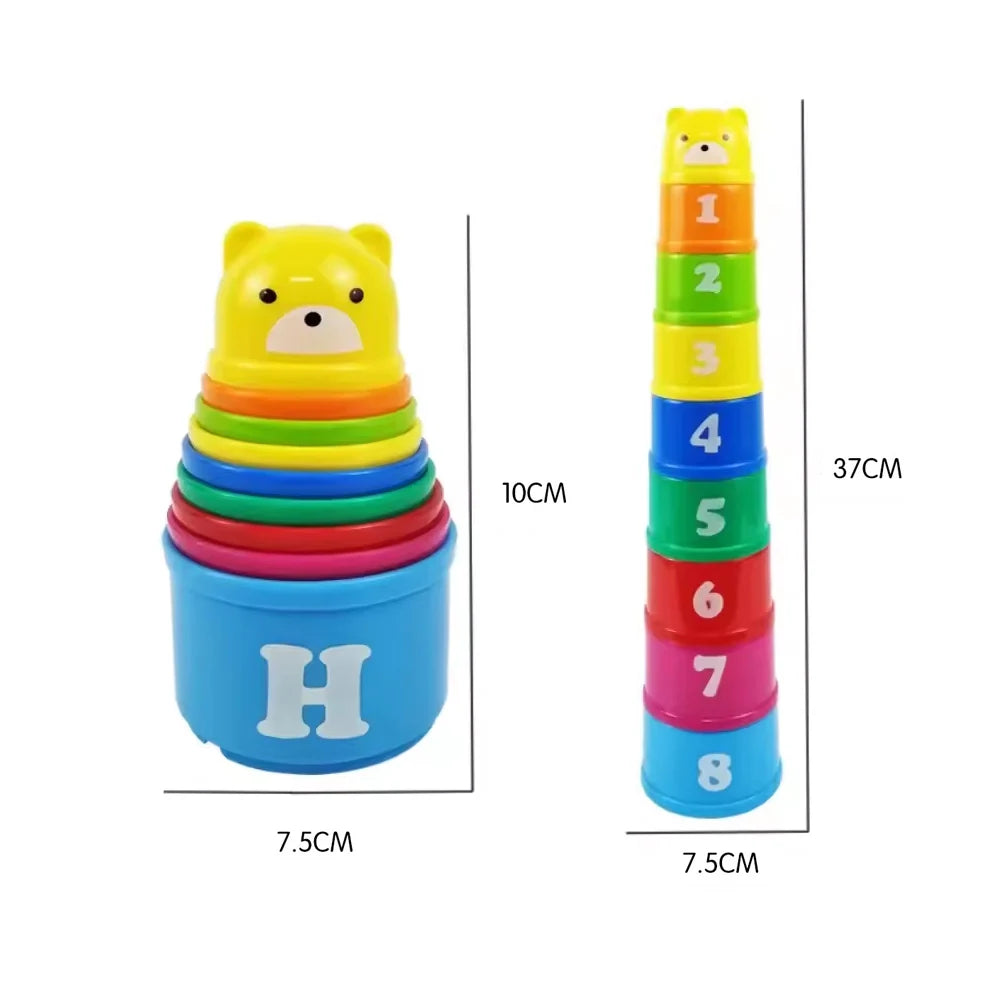 Alphabet & Number Stacking Tower