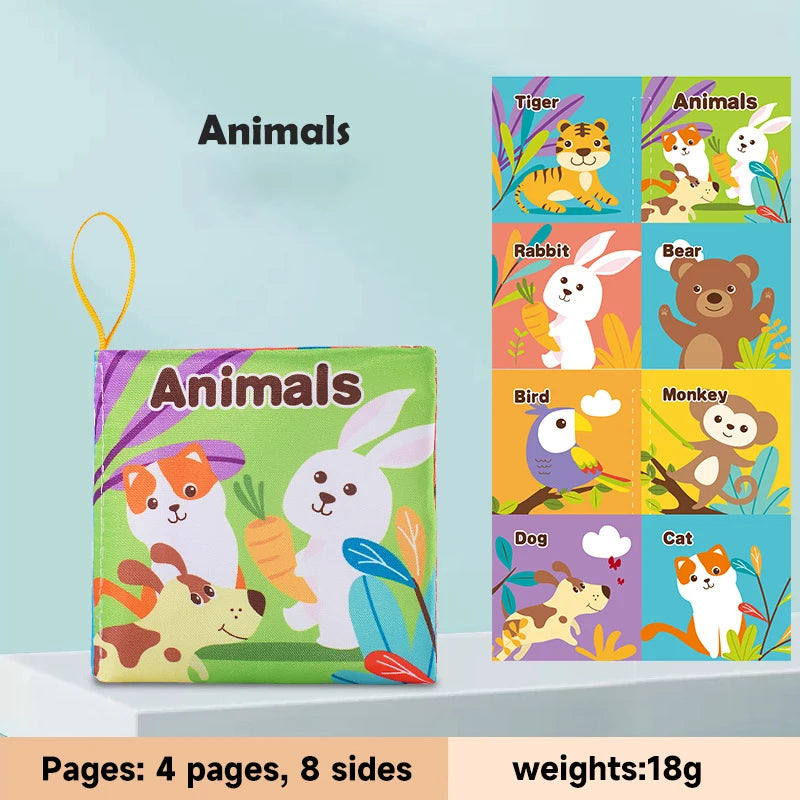 SoftExplore™ Baby Learning Cloth Books
