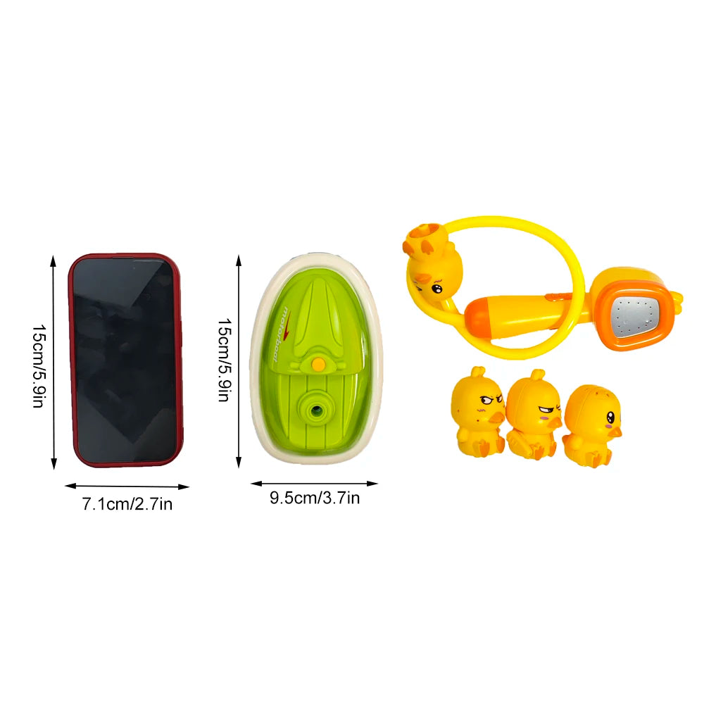 Quack & Spray Interactive Duck Bath Boat Set
