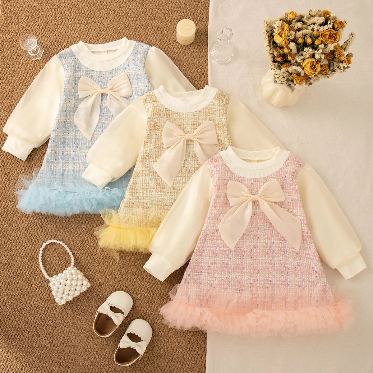 Autumn Princess Bow Dress