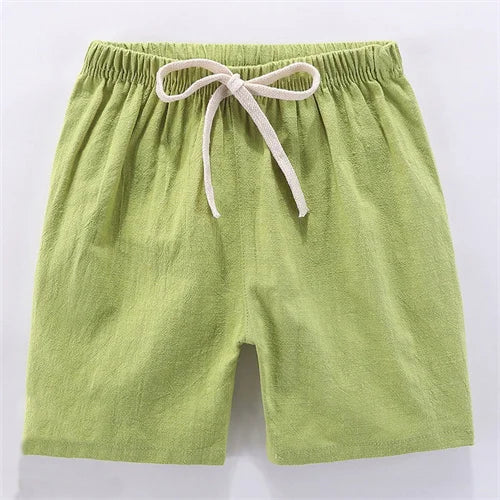 Shorts Linen Cotton Summer