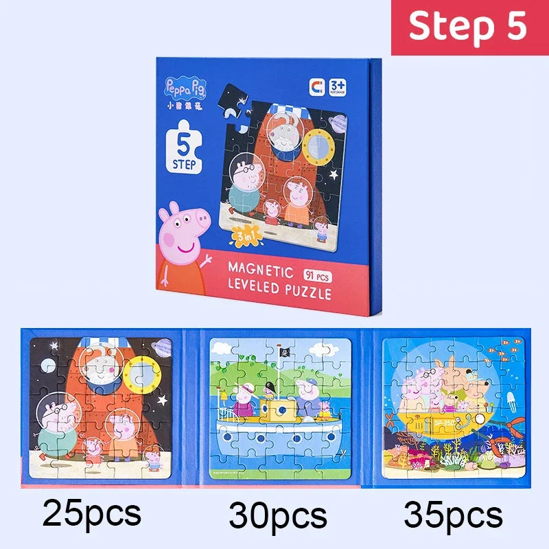 MagniPlay™ Kids Magnetic Puzzle Peppa Pig Book