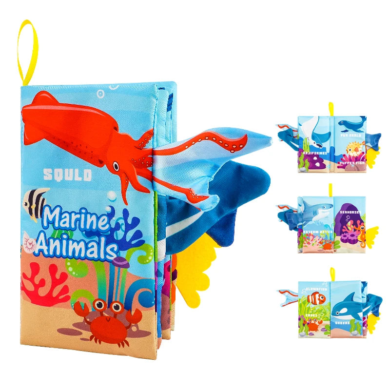 BrightWorld™ Baby Sensory Cloth Book