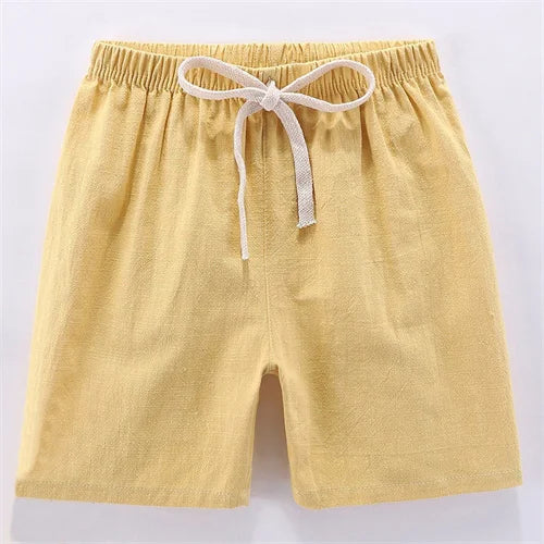 Shorts Linen Cotton Summer