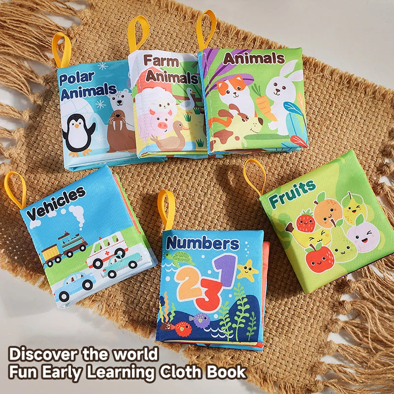SoftExplore™ Baby Learning Cloth Books