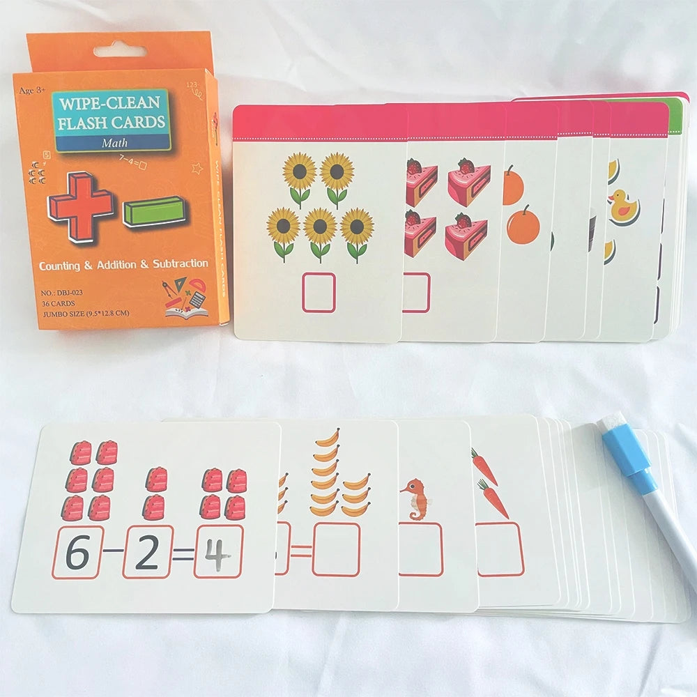 CountSmart™ Wipe-Clean Numbers Flash Cards