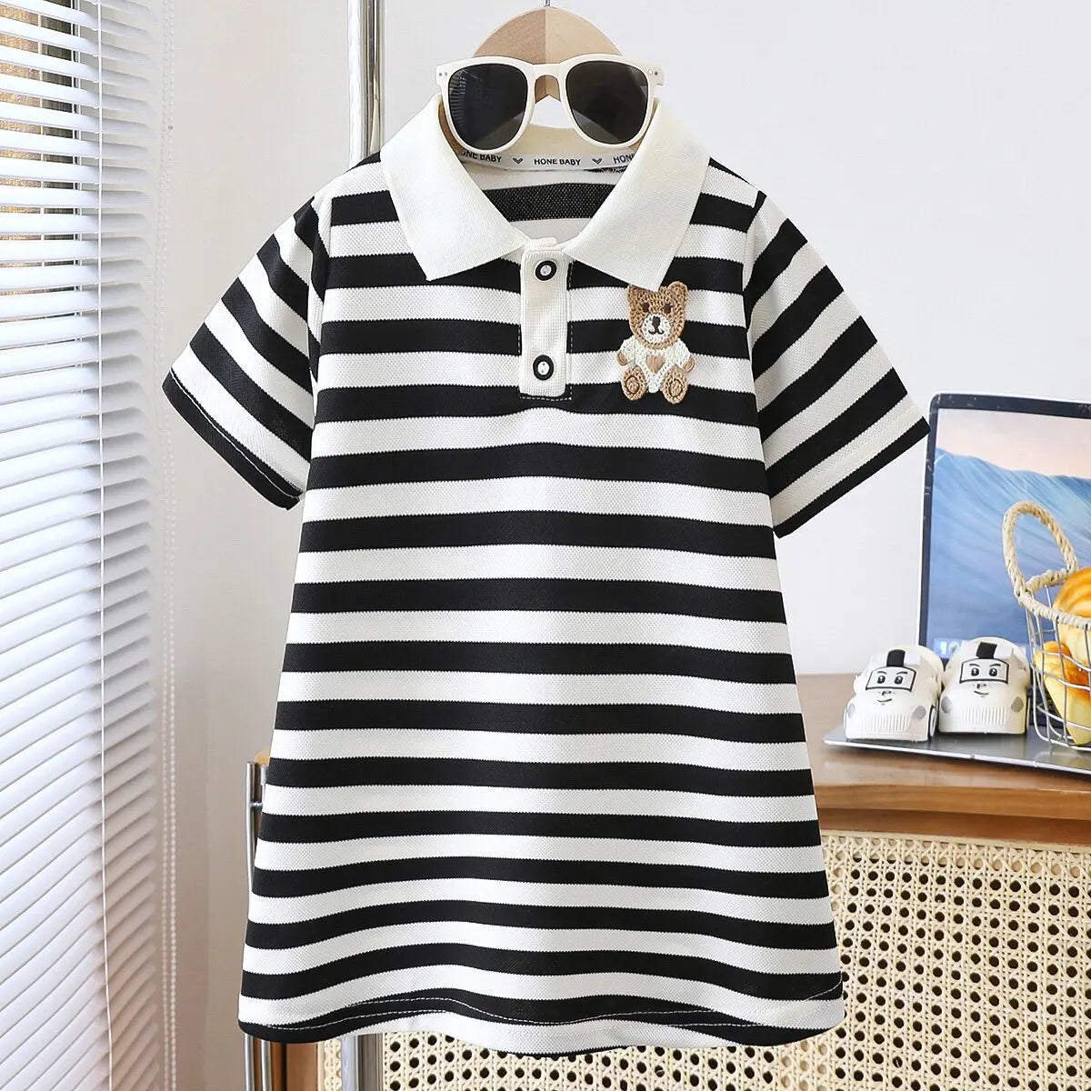 Striped Polo Dress
