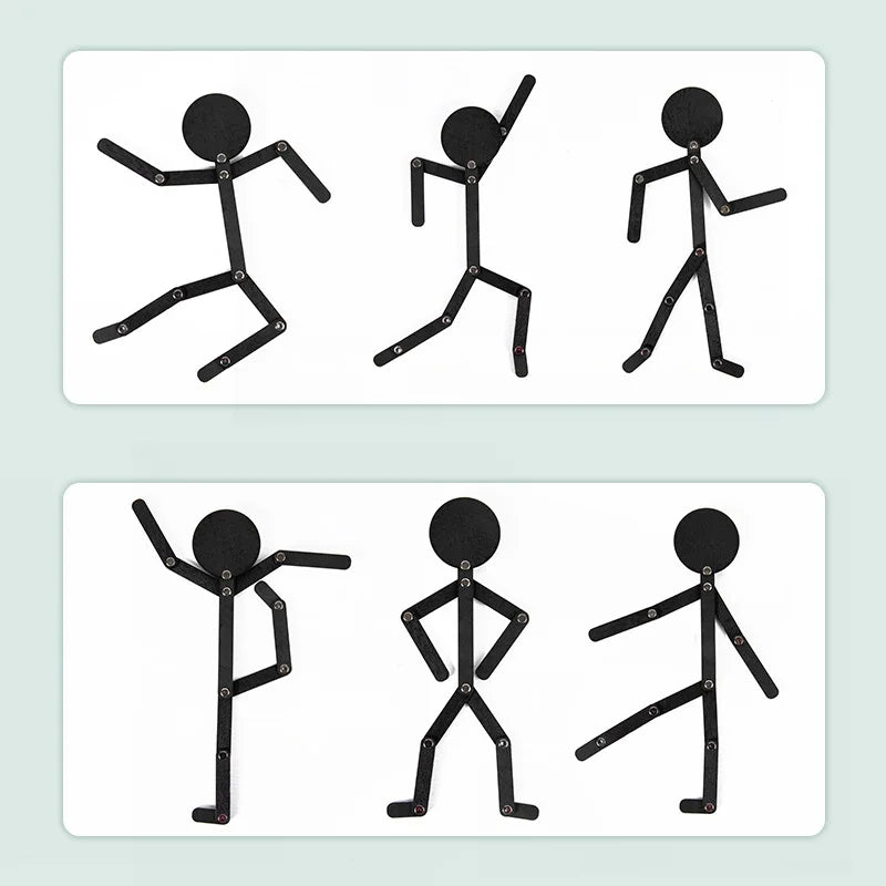 FlexiPose Wooden Kinetic Manikin