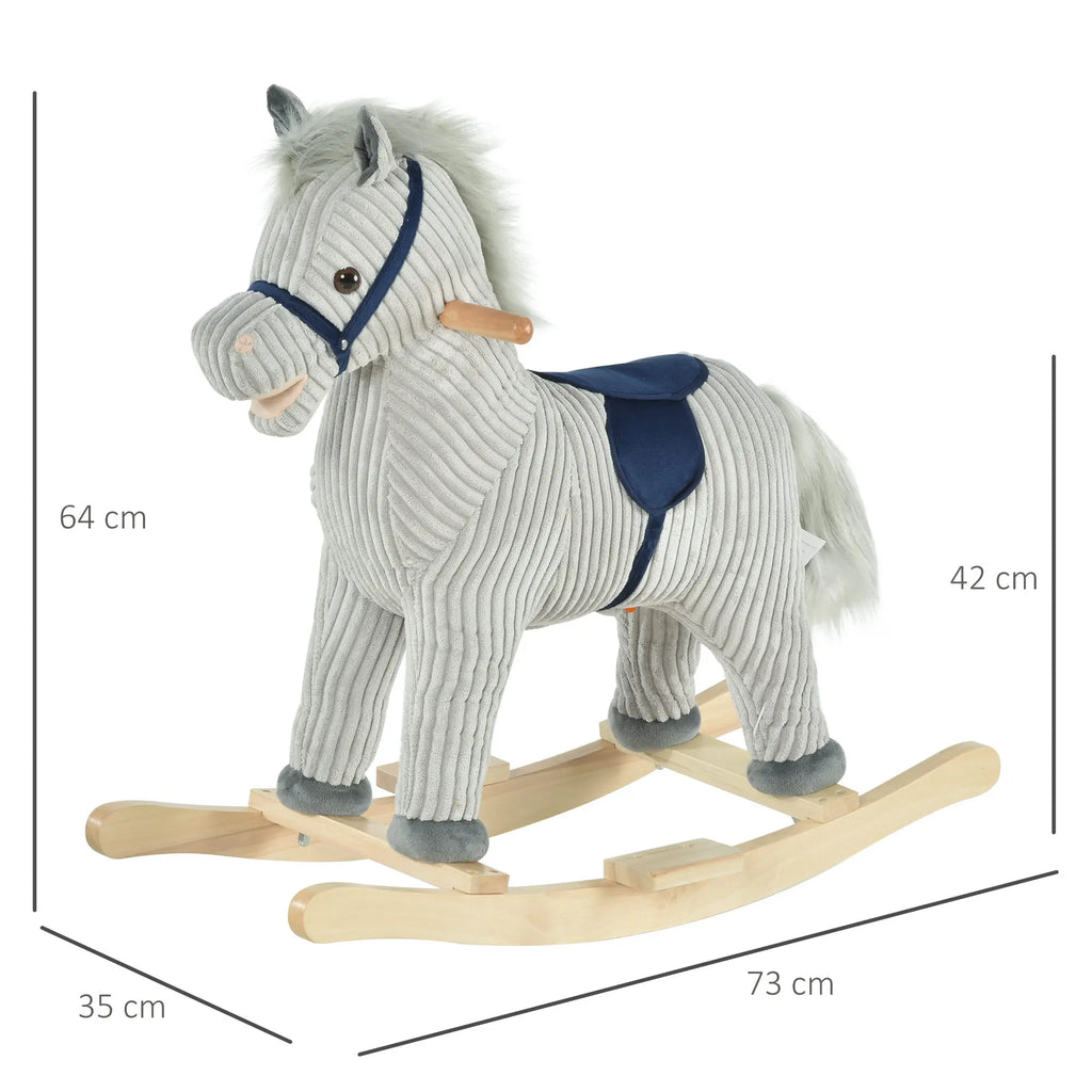 Sterling Soft-Cord Rocking Horse