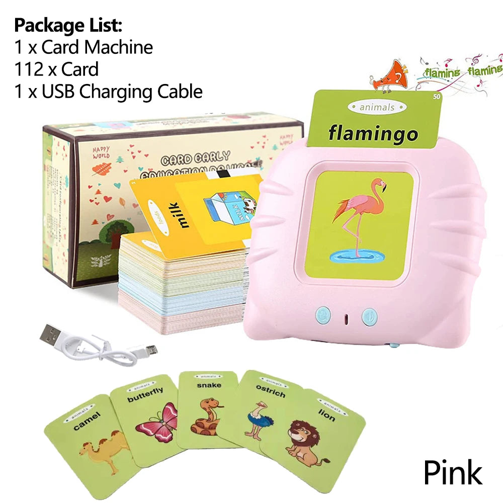 Smart English Talking Flash Cards for Kids