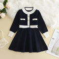 Retro Knitted Wool Dress