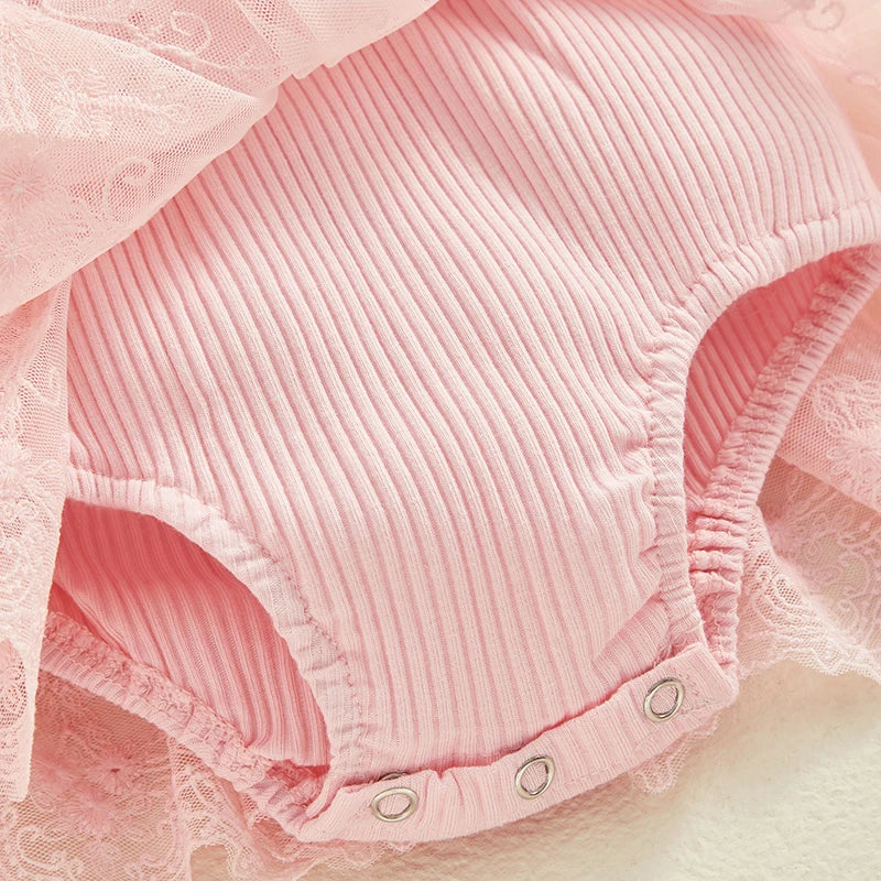 Baby Girl Lace Romper