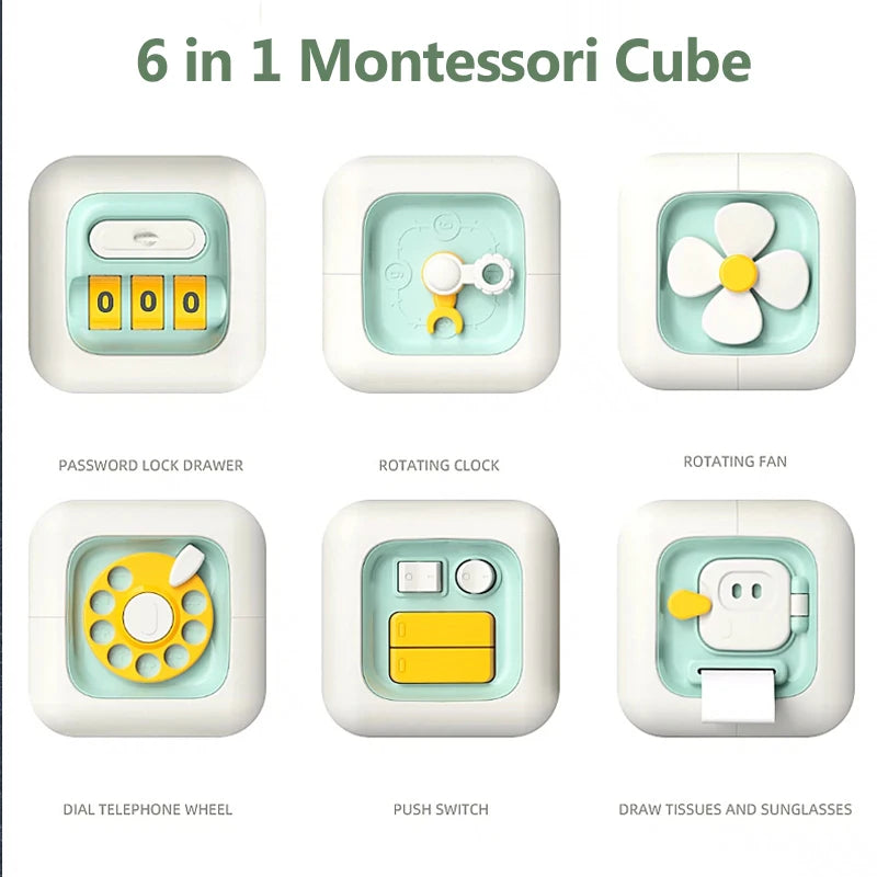 SmartPlay 6-in-1 Montessori Activity Cube