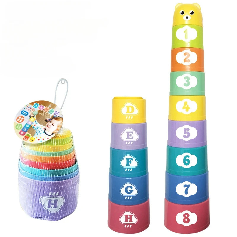 Alphabet & Number Stacking Tower