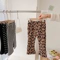 Girls Fashionable Flared Trousers