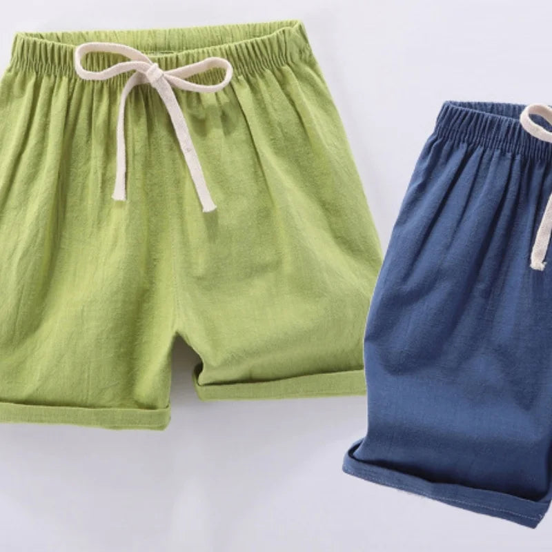 Shorts Linen Cotton Summer