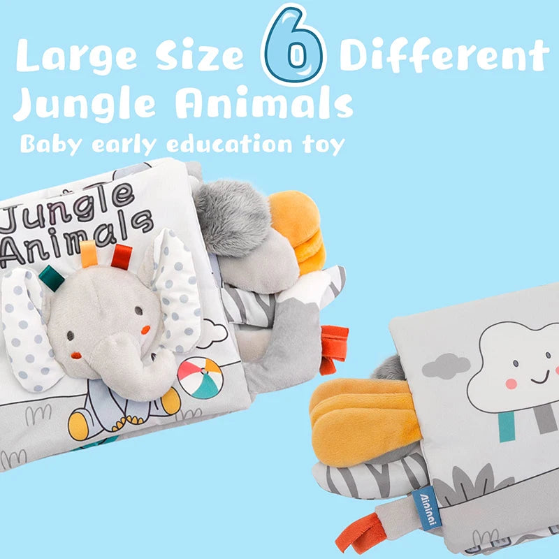 Animals Soft Sensory  Book