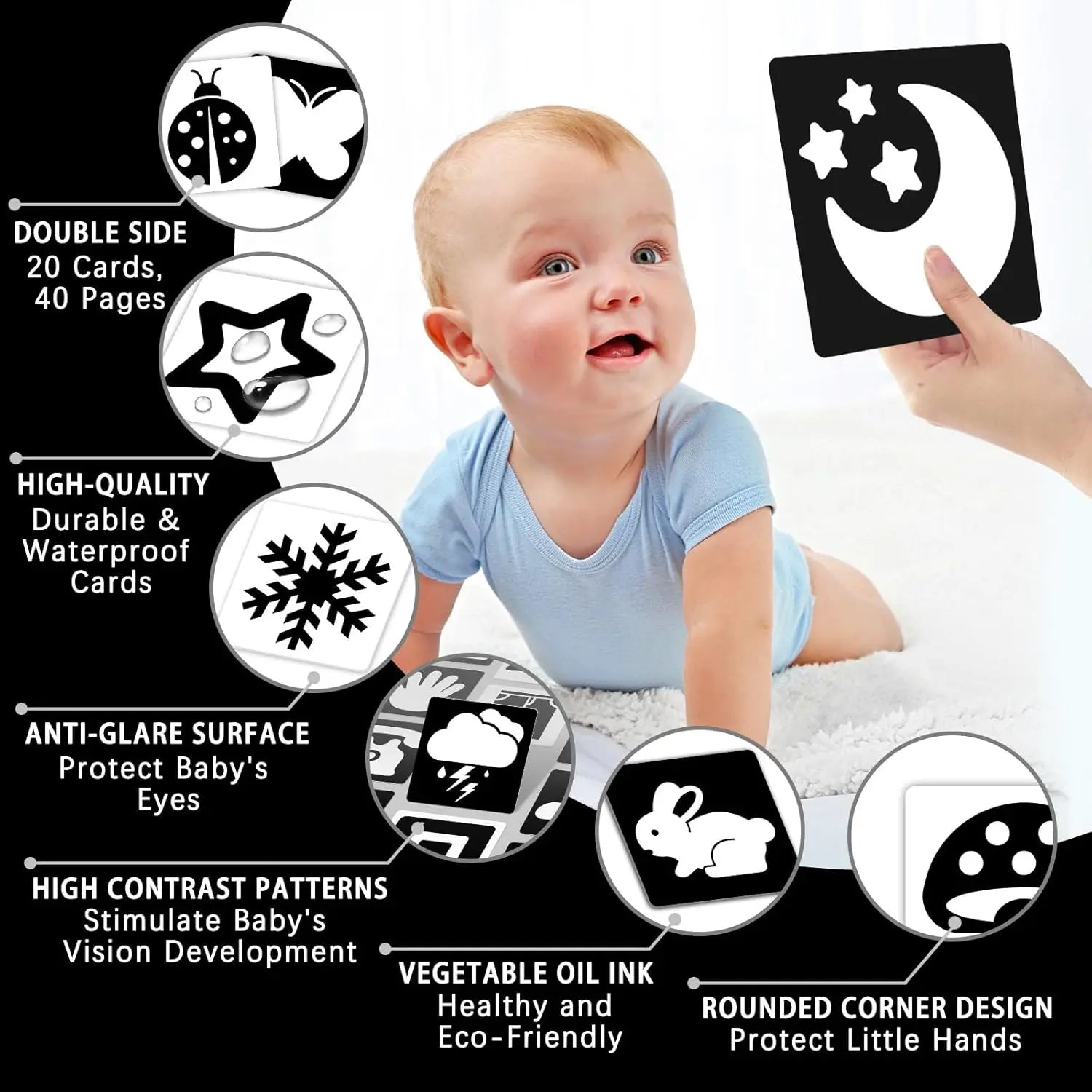 BrightStart™ Baby Vision Cards Set