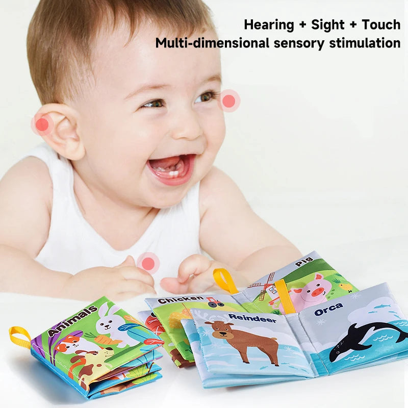 SoftExplore™ Baby Learning Cloth Books