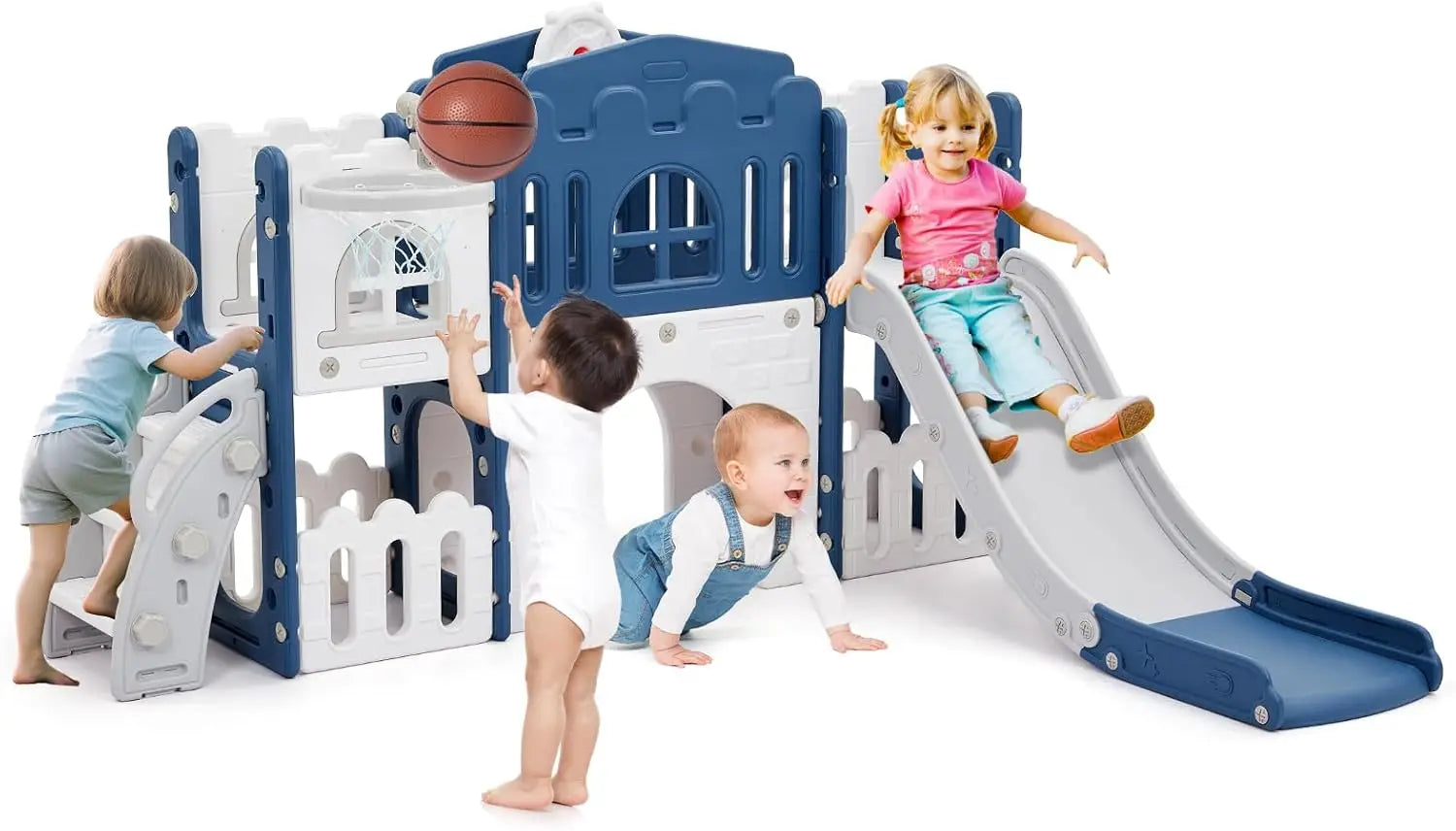 Castle Quest 8-in-1 Activity Slide Set