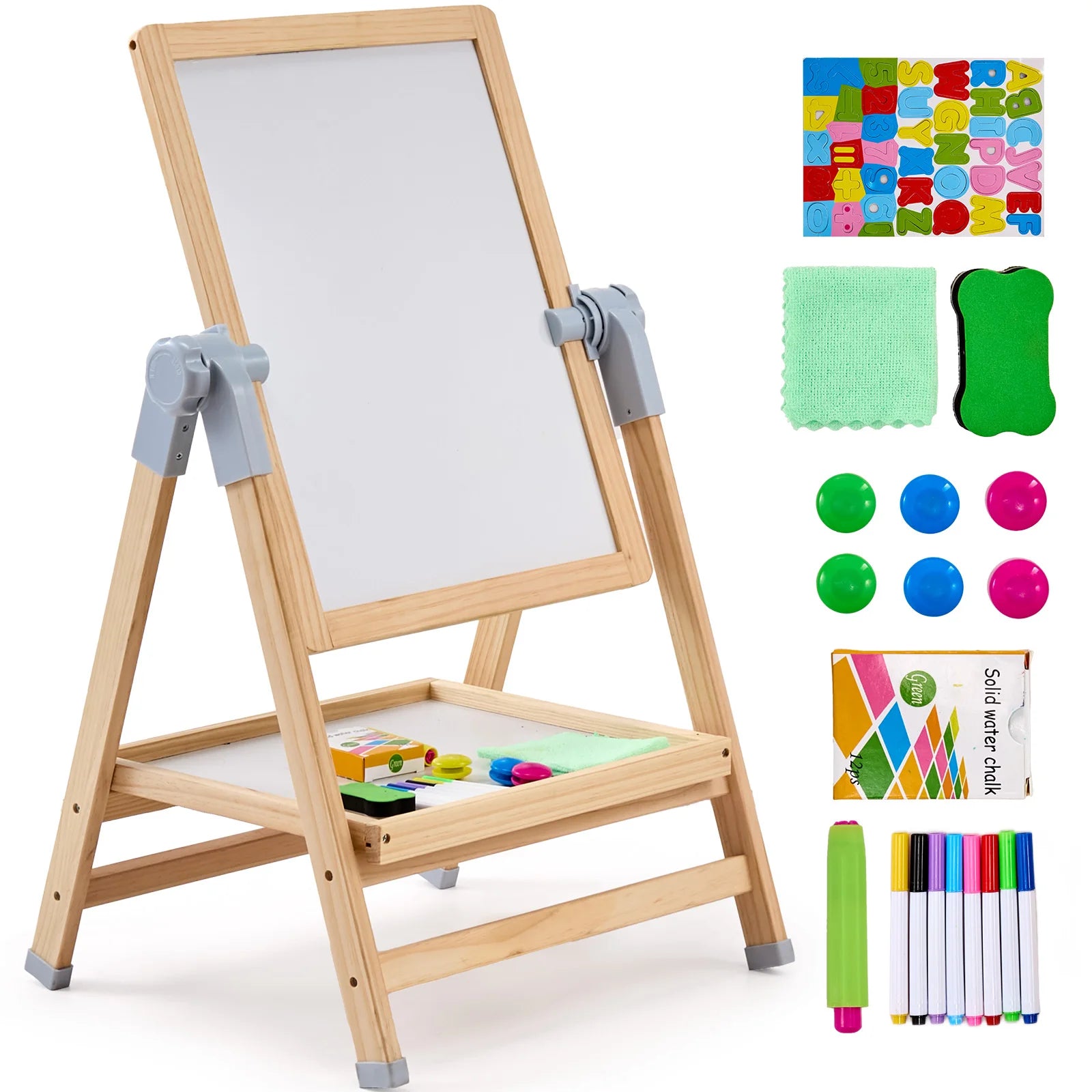 Creative Kids 2-in-1 Wooden Art Easel