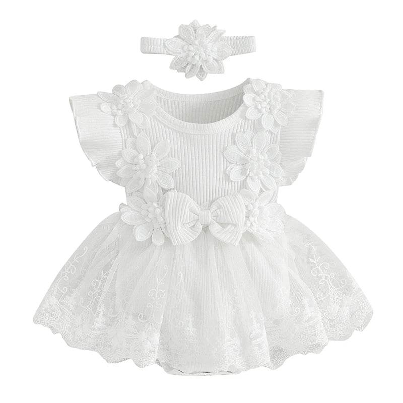 Baby Girl Lace Romper