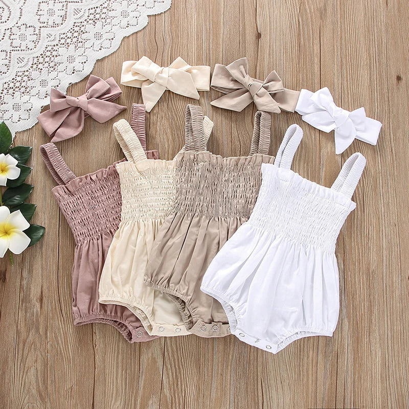 Infant Baby Girl Romper
