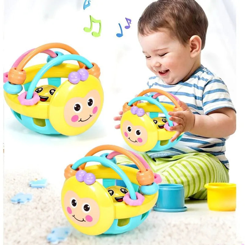 Musical Monkey Sensory Activity Rattle