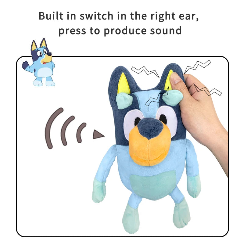 Bluey & Bingo: Talking Beach Adventure Plush
