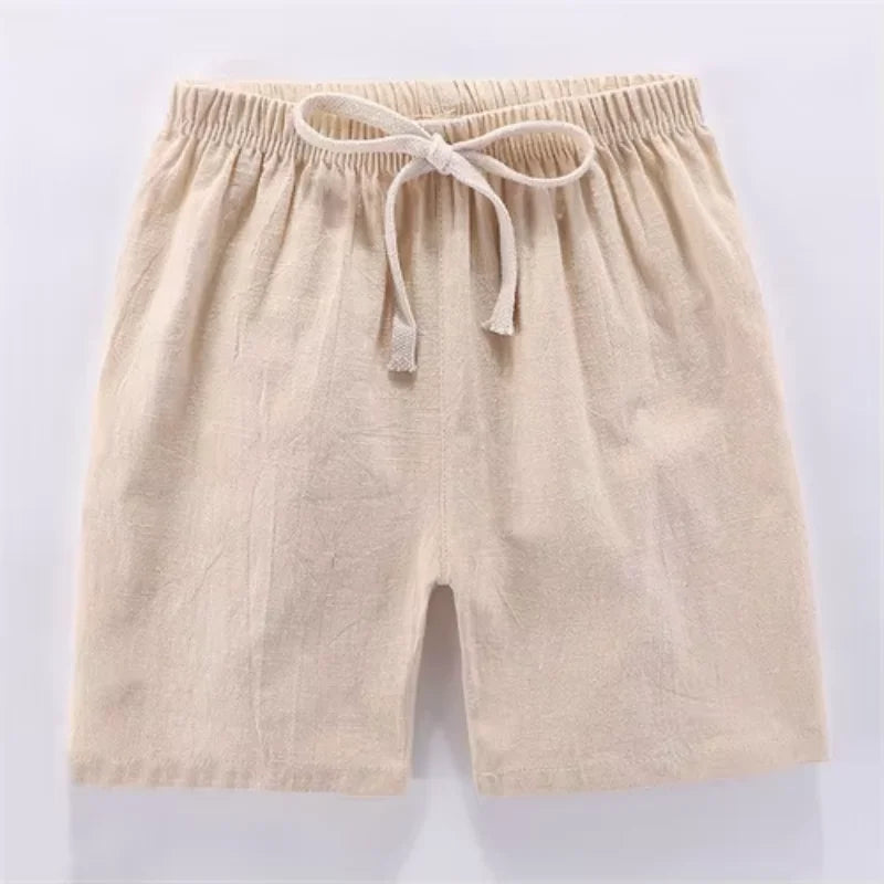 Shorts Linen Cotton Summer