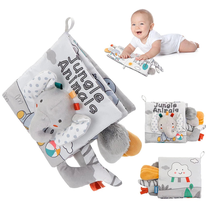 Animals Soft Sensory  Book