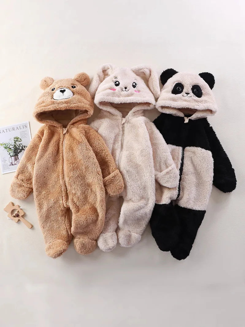 Fluffy Baby Romper