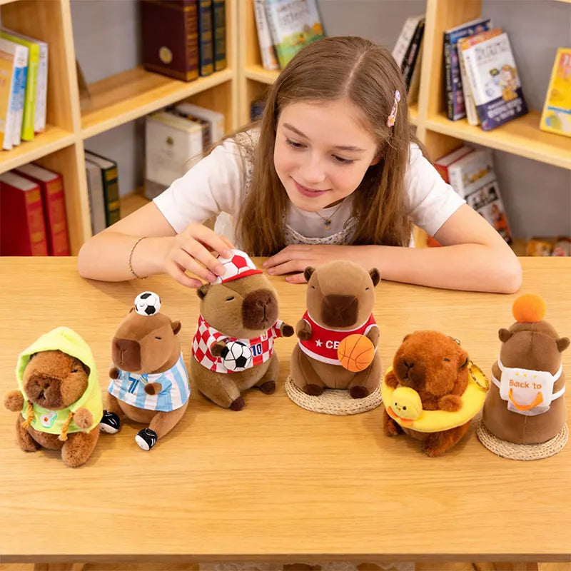 Capybara Cuddle & Keychain Collection