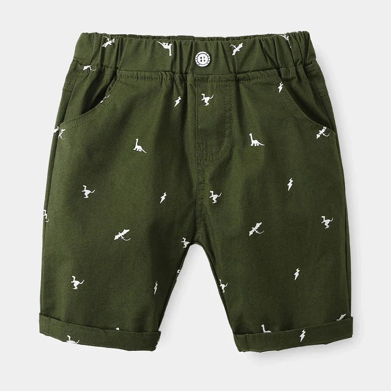 Printed Cartoons Summer Shorts
