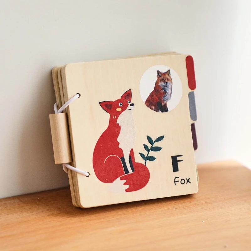 martWood™ Alphabet Animal Learning Board