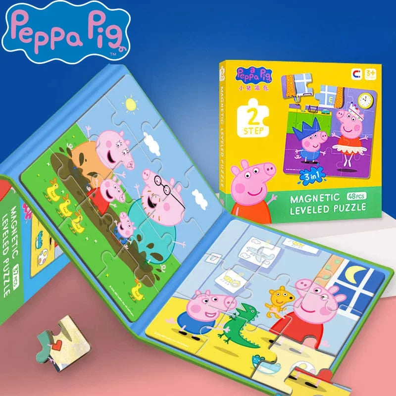 MagniPlay™ Kids Magnetic Puzzle Peppa Pig Book