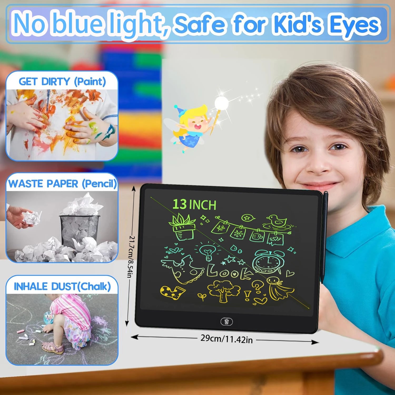 Magic Rainbow LCD Writing Tablet