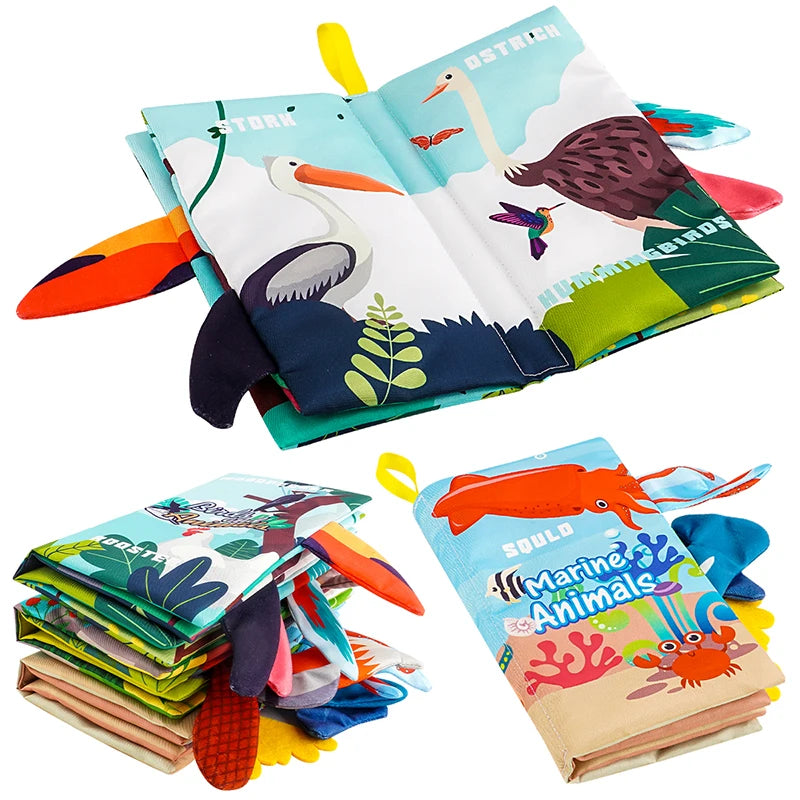 BrightWorld™ Baby Sensory Cloth Book