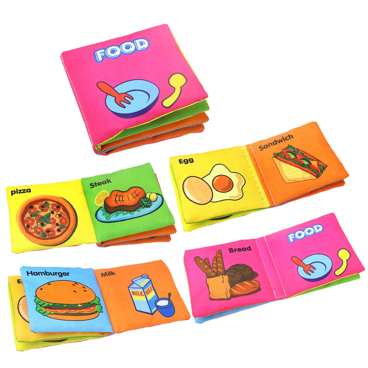 TastyLearn™ Baby Food Cloth Book
